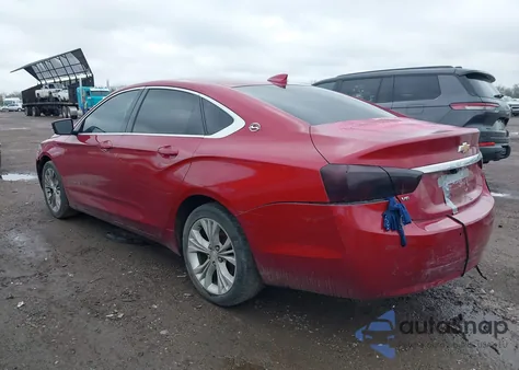 2015 Chevrolet Impala 2Lt from USA, damaged, VIN 2G1125S30F9128930